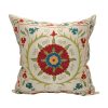 handmade silk cushion with design that stands out for sale in uk